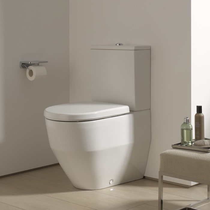 Laufen Pro Унитаз моноблок, приставной 36х65х44см., слив универсальный, подвод снизу, цвет: белый