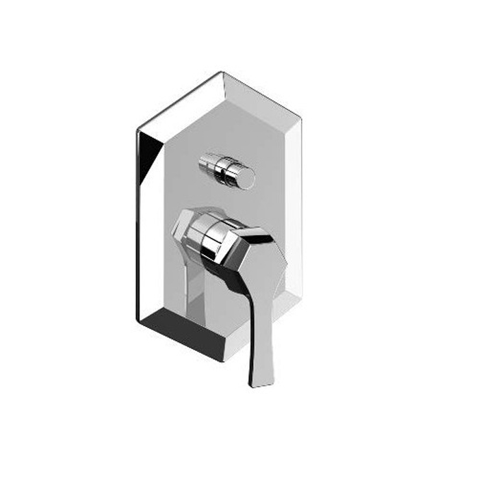 CISAL Cherie Встраиваемый однорычажный смеситель для ванны/душа, цвет: хром