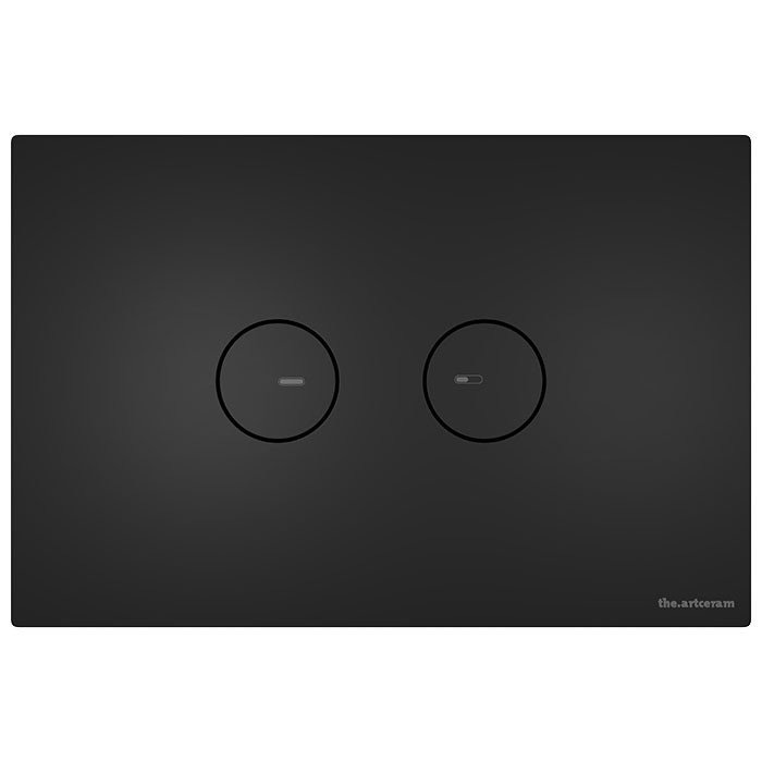 Artceram Клавиши смыва Смывная клавиша INOX-715, цвет: черный металл браширой PVD