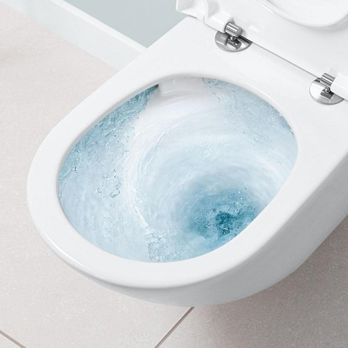 Villeroy&Boch Subway 3 Унитаз подвесной, безободковый, сиденье-в комплекте SoftClosing, CeramicPlus, цвет: альпийский белый