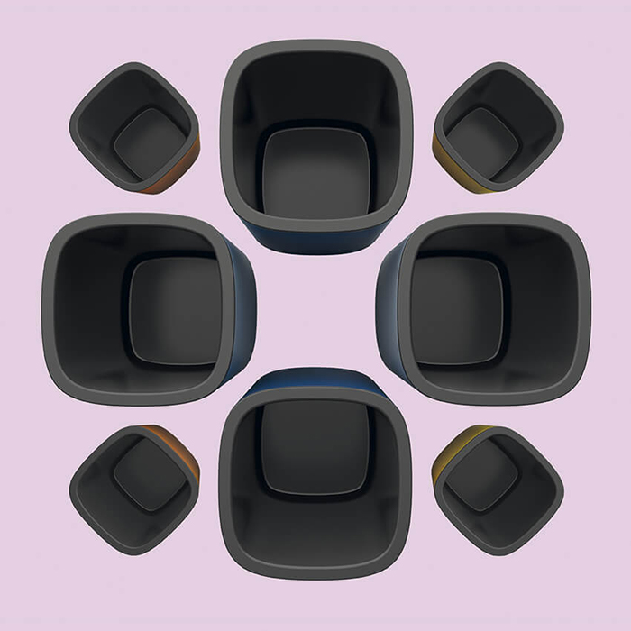 Colombo Mood Стакан настольный, цвет: Ocean Blue