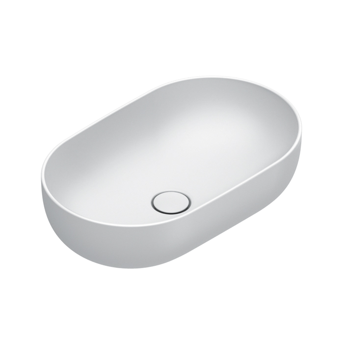 Catalano Sfera Раковина 60x37см накладная, без отв., цвет: белый матовый