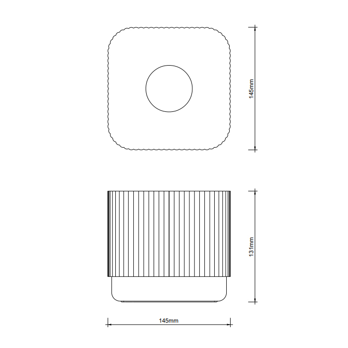 Decor Walther OF.LINE KBQ Коробка для салфеток, цвет: Mocca/Moor