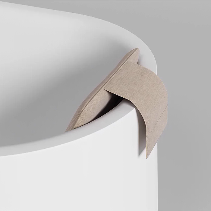 Salini Подушка для ванны 49.5x35.5x7cм , цвет: Cappuccino