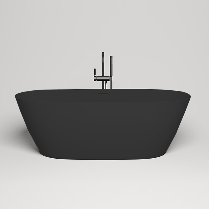 Salini Sofia Ванна отдельностоящая 165x75x60см, донный клапан "Up&Down", сифон, слив-перелив, S-Sense, цвет: RAL9005