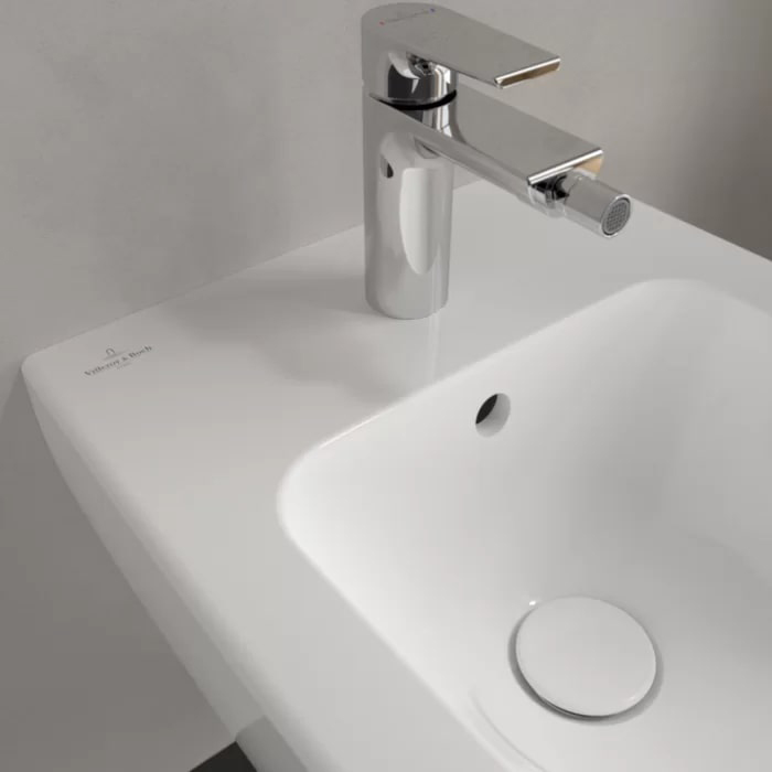 Villeroy&Boch Subway 2.0 Биде подвесное 37.5х56.5х28см., 1 отв., цвет: альпийский белый