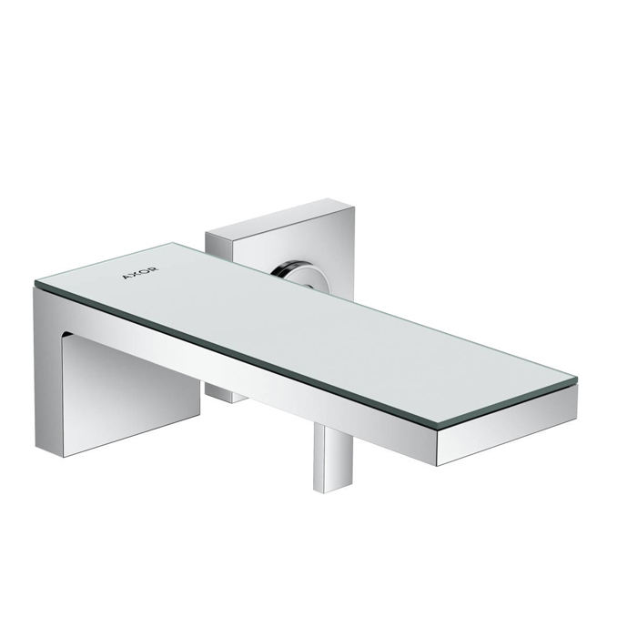 Axor MyEdition Смеситель для раковины, настенный, на 2 отв, излив 245мм., внешняя часть, цвет: хром/зеркальное стекло