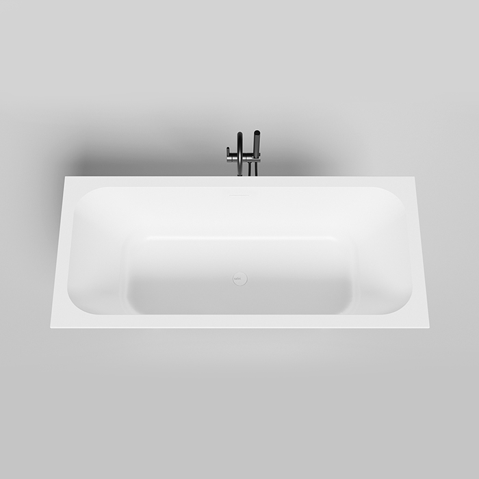 Salini Ornella Axis 170 Встраиваемая ванна 170х75х60см., прямоугольная, материал: S-Sense, цвет: белый матовый