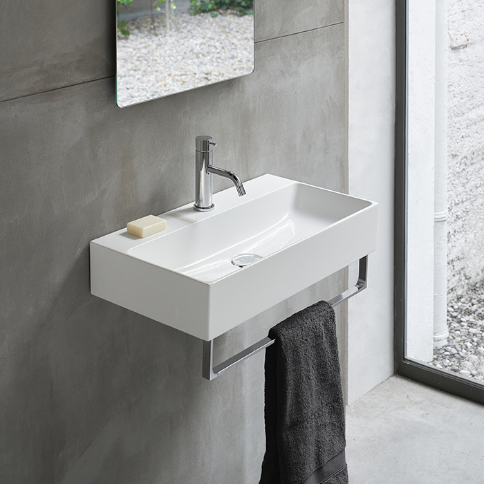 Catalano Premium Раковина 65x35см, с 1 отв., цвет: белый глянцевый