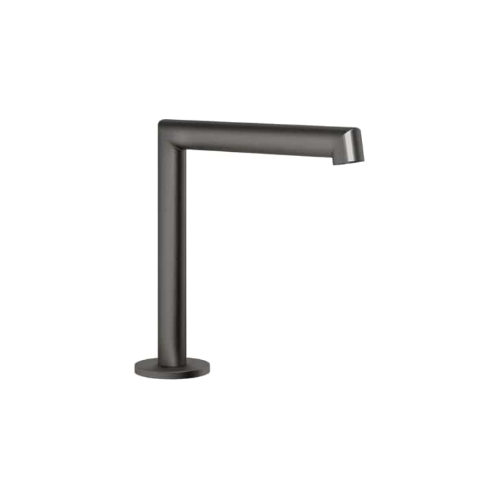 Gessi Ingranaggio Излив для раковины, настольный, цвет: Black Metal Brushed PVD