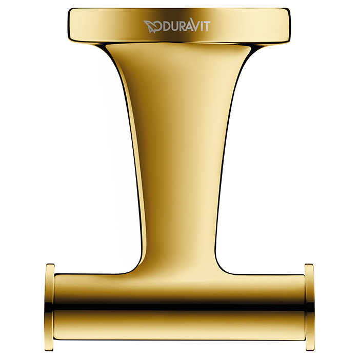 Duravit Starck T Двойной крючок, подвесной, , цвет: Gold Polished