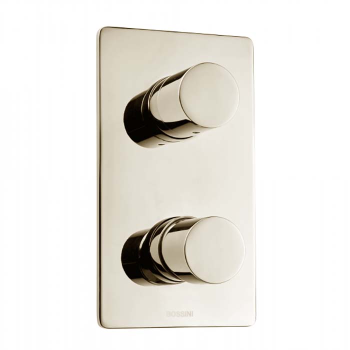 Bossini Oki Смеситель для душа, встраиваемый, с девиаторм 1/2/3/4/5, цвет: никель сатинированный