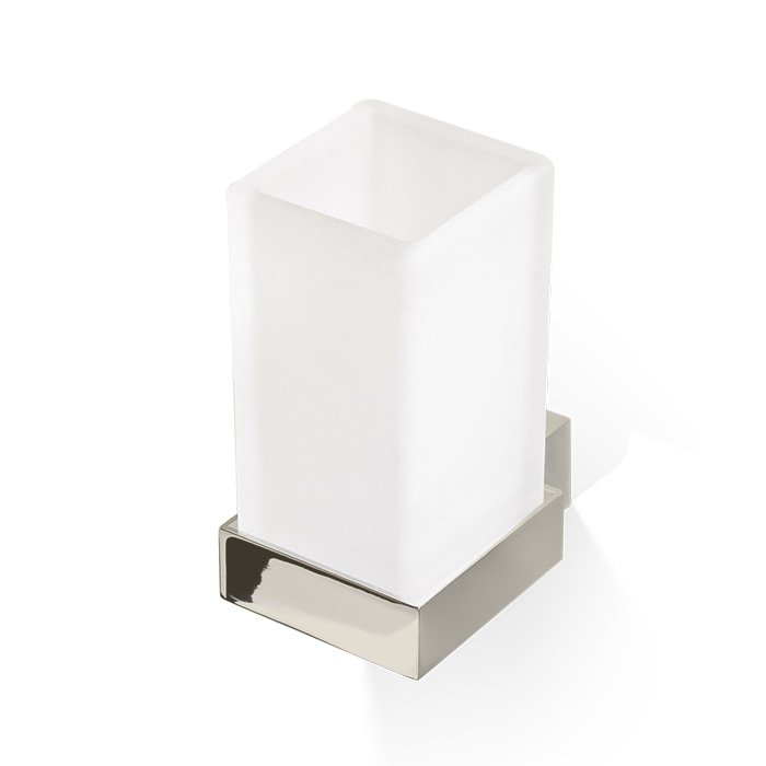 Decor Walther Corner WMG Стакан подвесной, стекло сатинированное, цвет: никель сатинированный