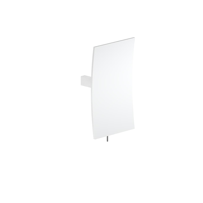 Fantini Linea Зеркало настенное 25x15см, цвет: Матовая натуральная сталь
