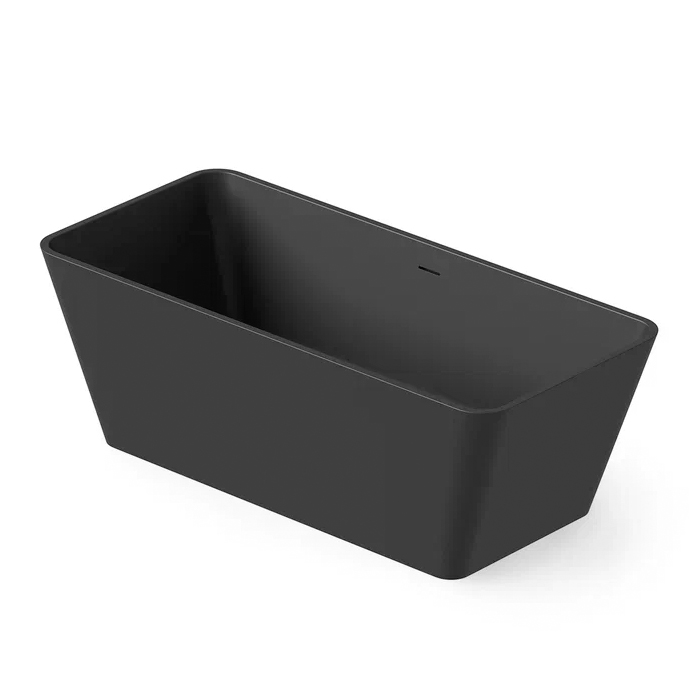 Dea Design Modern Ванна 150х68х56см., отдельностоящая, Solid Surface, цвет: Black №16
