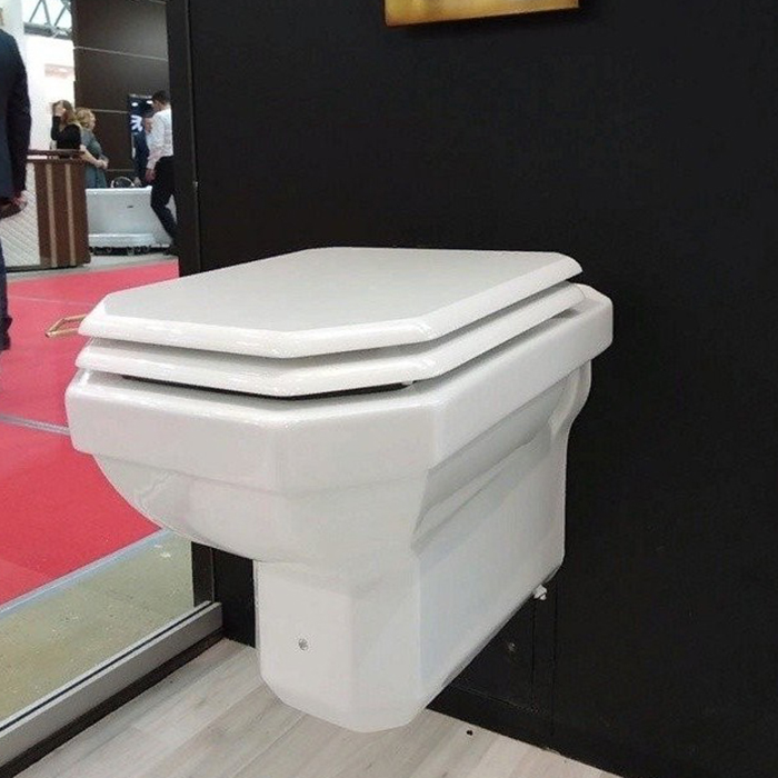 Duravit 1930 Унитаз подвесной 35,5х58х Н:40см, с креплением, цвет: Белый