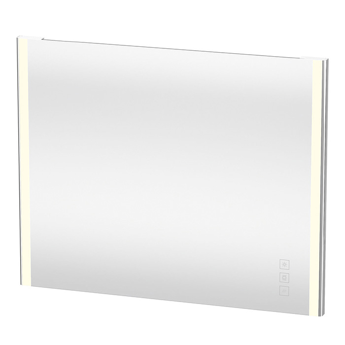 Duravit Xsquare Зеркало 100х80х3.3см., LED-подсветка 2700-6500K с диммером, подогрев, регулировка цвета