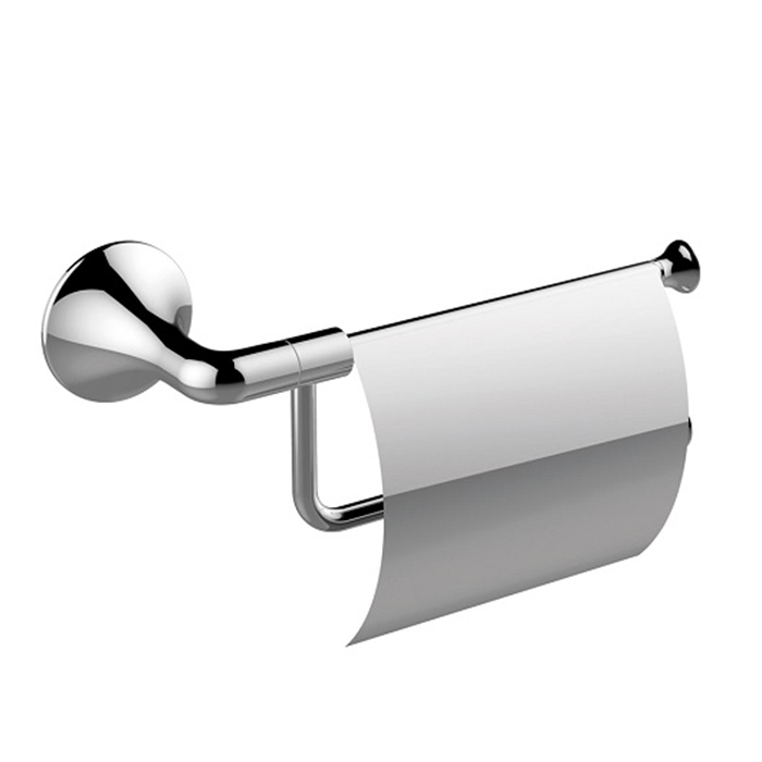 Cisal Vita Держатель бумаги с крышкой, цвет: хром