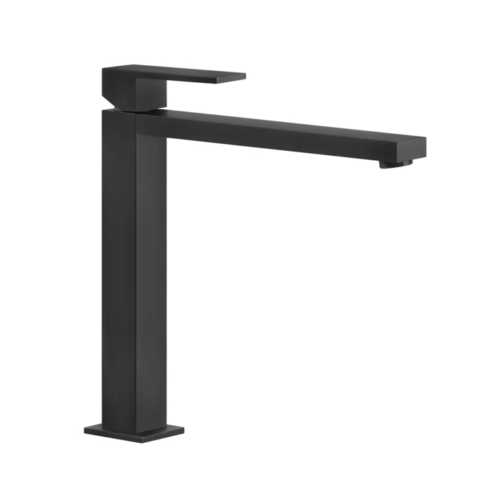 Gessi Rettangolo Смеситель для раковины с высоким изливом 213мм, цвет: Black XL