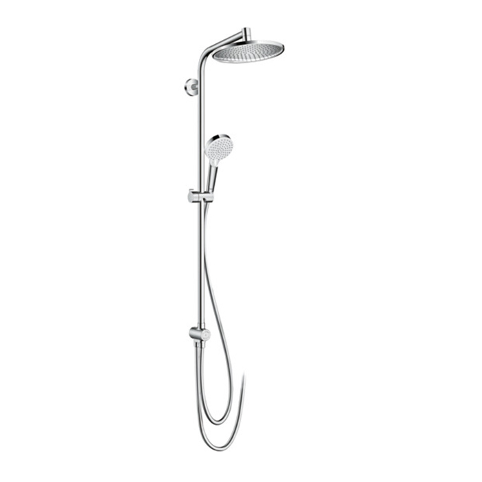 Hansgrohe Crometta S 240 SHP Душевая система 102см, с верхним Ø240мм. и ручным душем, цвет: хром (без смесителя!)  