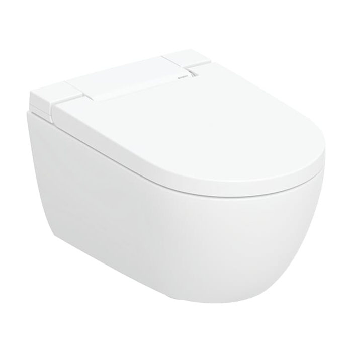 Geberit AquaClean Alba Унитаз-биде подвесной, KeraTect, цвет: белый