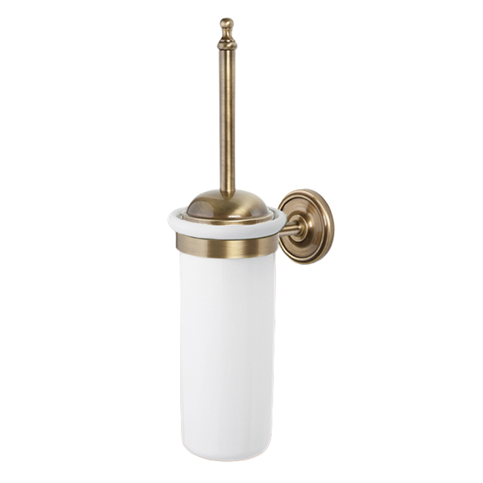 TW Bristol Ёршик подвесной в керамической колбе, цвет:  бронза