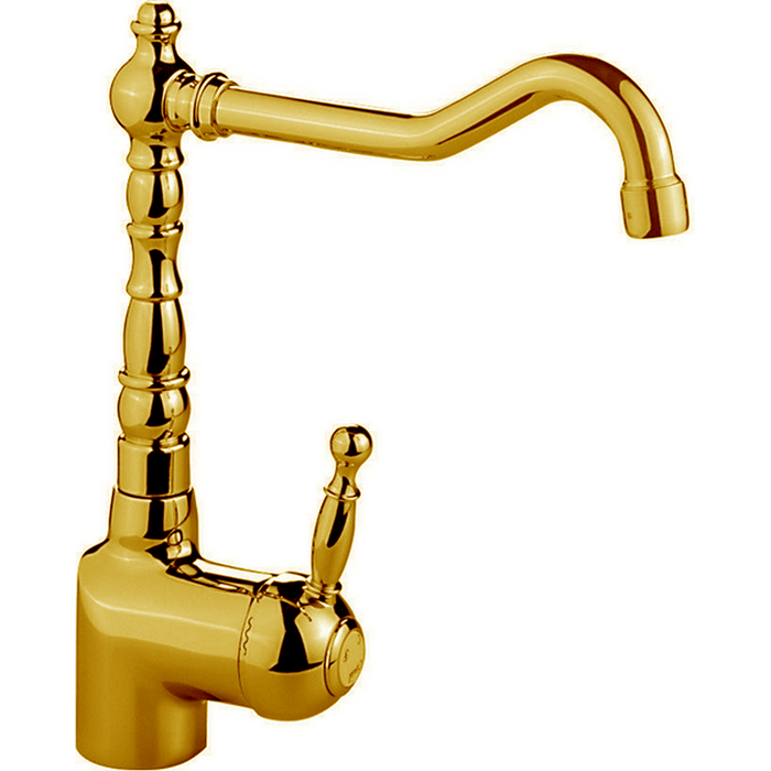 CISAL Arcana Royal Смеситель для кухни на 1 отверстие, цвет: золото