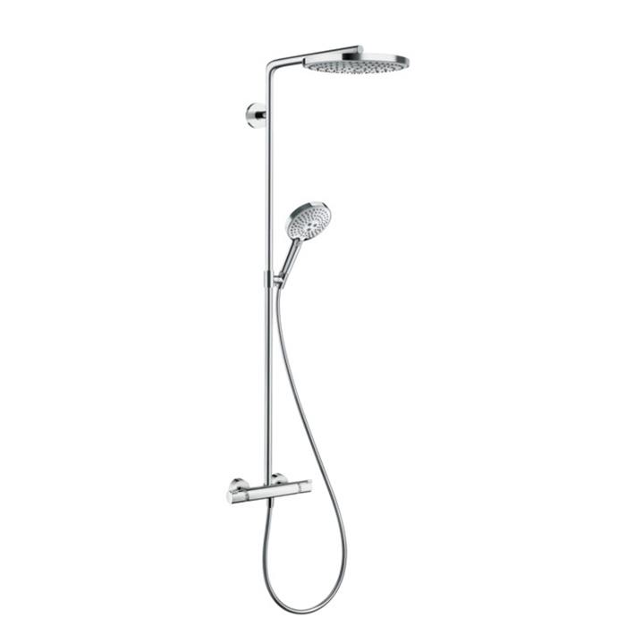 Hansgrohe Raindance Select S 240 Showerpipe Душевая система, с верхним душем Ø30см., ручным дешем, и термостатическим смесителем, цвет: хром