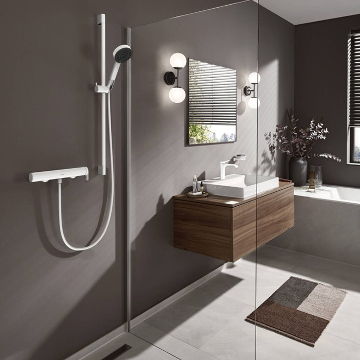 Hansgrohe Vivenis Смеситель для душа, настенный, цвет: белый матовый