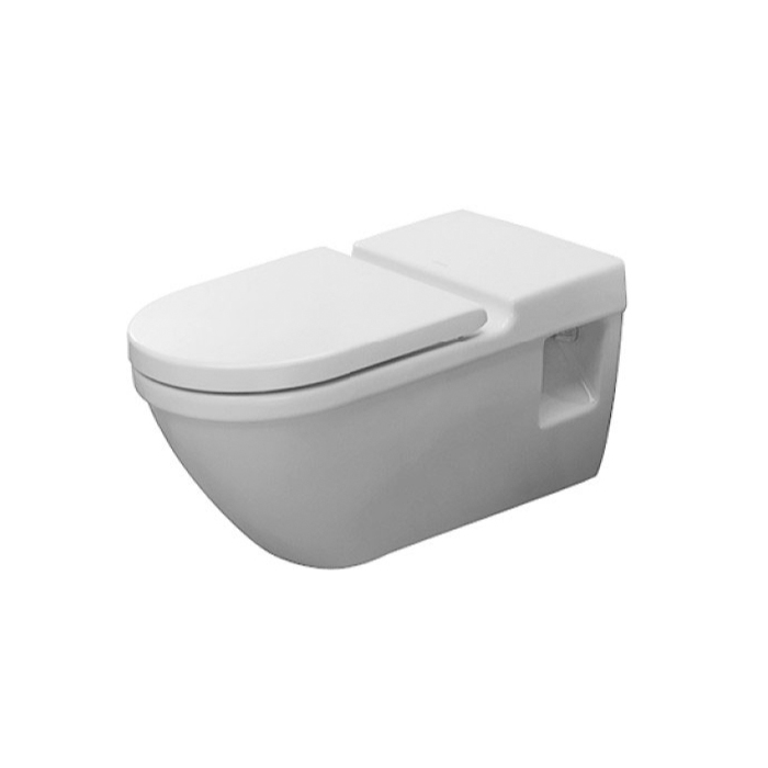 Duravit Starck 3 Унитаз 70х45х36см., подвесной, для инвалидов на колясках, цвет: белый
