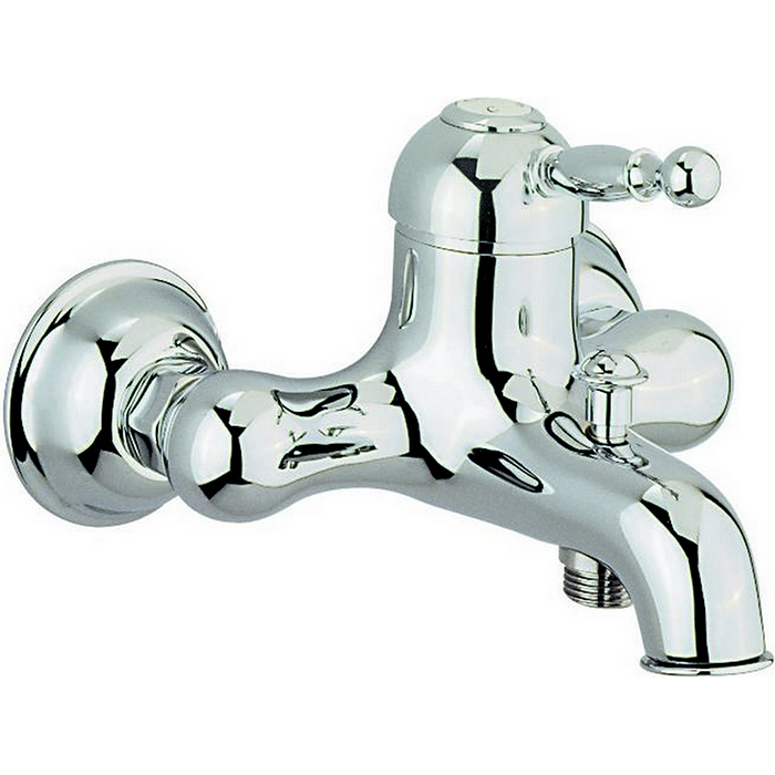 CISAL Arcana Royal Смеситель однорычажный настенный для ванны/душа, цвет: хром 