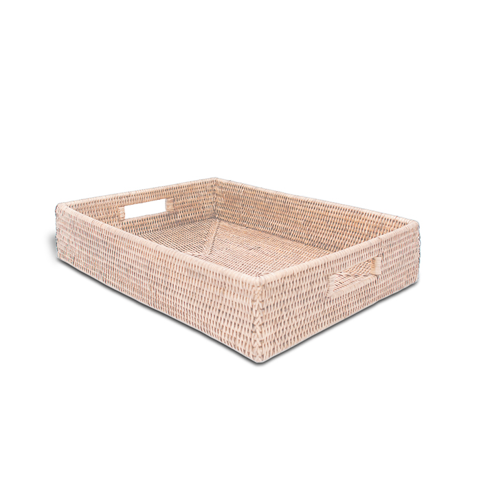 Decor Walther Basket Tray Поднос, цвет: Ротанг светлый