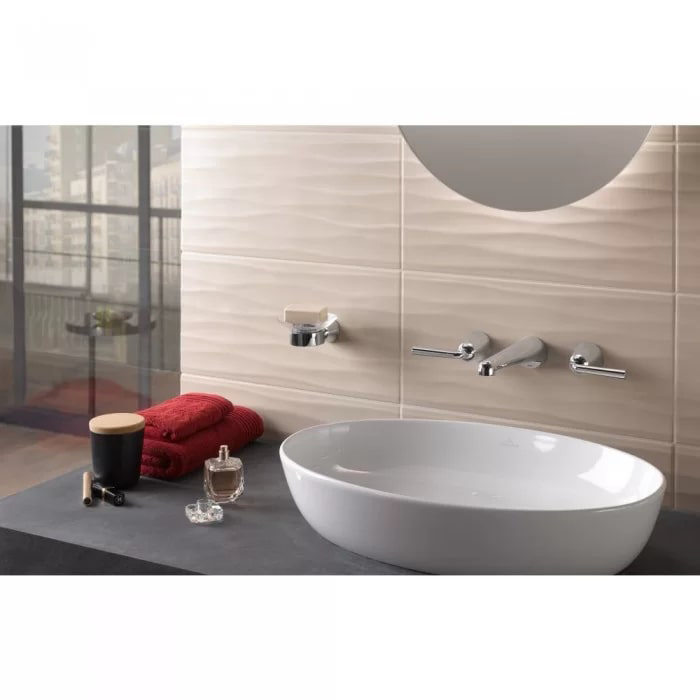 Villeroy&Boch Artis Раковина 61х42х12.5см., накладная, без отв., без перелива, TitanCeram, цвет: альпийский белый