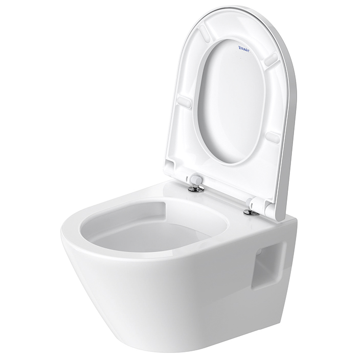 Duravit D-Neo Унитаз подвесной 37х48 см, безободковый, HygieneGlaze, цвет: белый