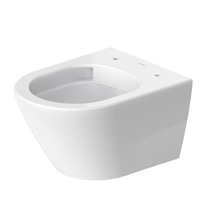 Duravit D-Code Унитаз 37х48см., подвесной, безободковый, с сиденьем микролифт, цвет: белый глянцевый