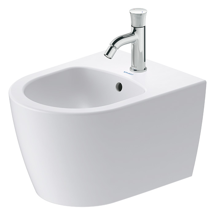 Duravit Bento Starck Box Биде подвесное 37x48см, с 1 отв., HygieneGlaze, цвет: белый матовый