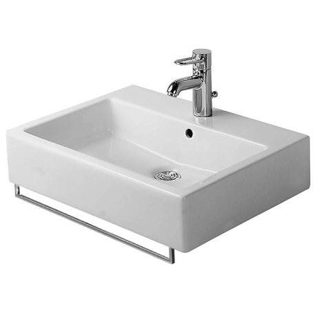 Duravit Vero Полотенцедержатель труба с квадратным сечением, 55x1.4см, хром