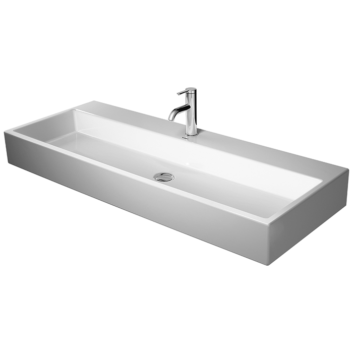 Duravit Vero Air Раковина подвесная 120х47см, с 1 отв., без перелива, шлифованная, цвет: белый