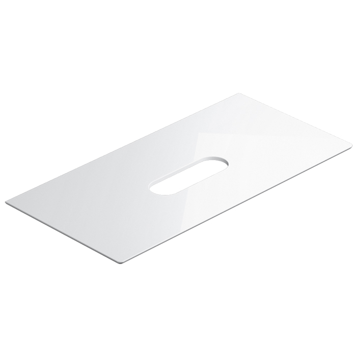 Catalano Столешница керамическая 100x50см, с отверстием , цвет: белый глянцевый