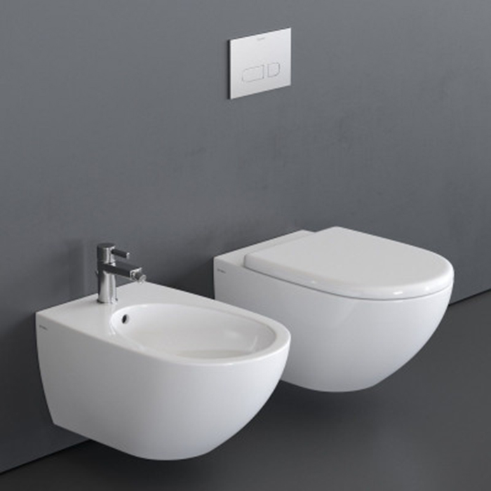 Duravit Architec Унитаз подвесной 57.5х36.5см, с сиденьем микролифт, цвет: белый