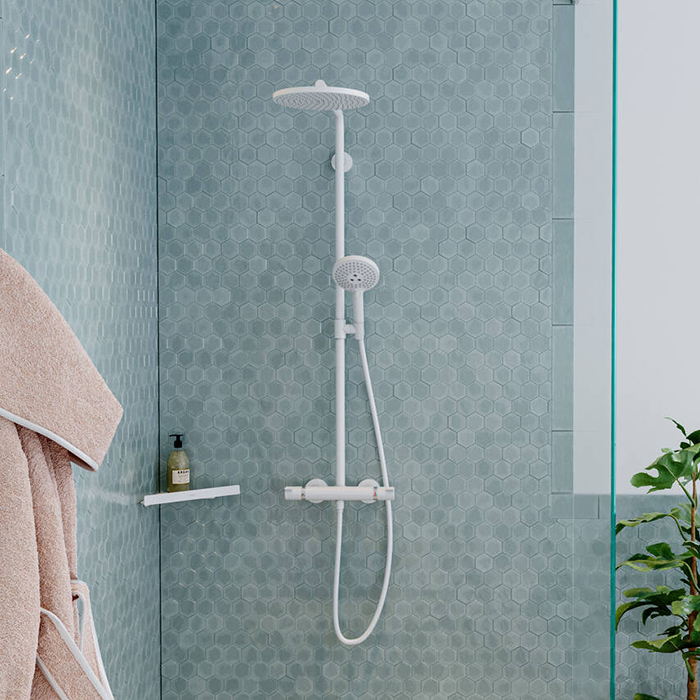Hansgrohe AddStoris Угловая корзинка, цвет: белый матовый