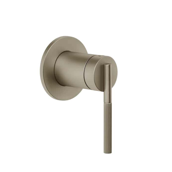 Gessi Ingranaggio Смеситель для душа, встраиваемый, на 1 выход, цвет: Finox Brushed Nickel