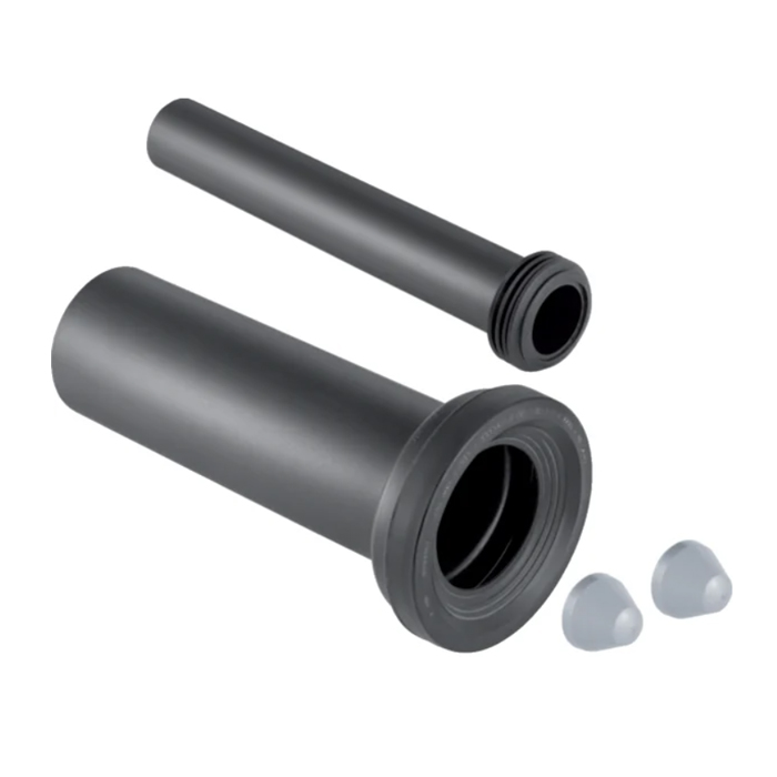 Geberit Подсоединительный комплект для подвесного унитаза d9х3см., цвет: хром матовый