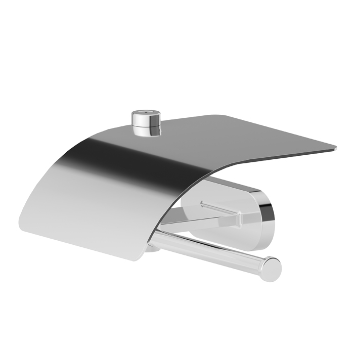 Newform Accessori tondi Держатель для бумаги, подвесной с крышкой, цвет: хром