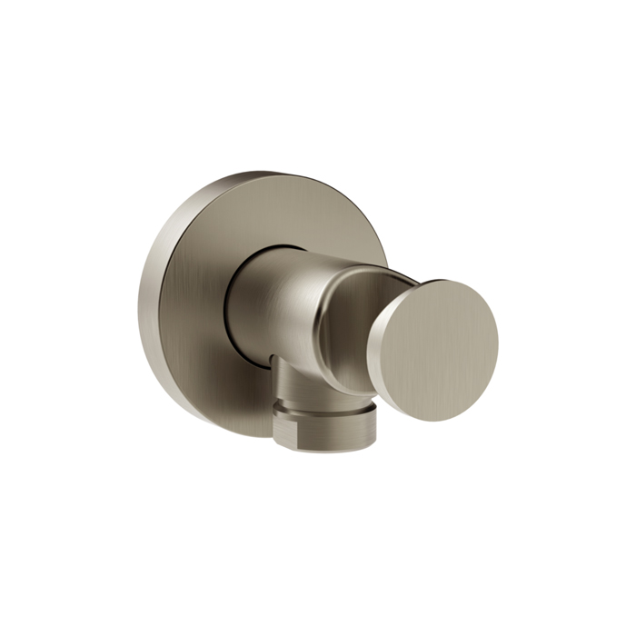 Gessi Emporio shower Держатель для душевой лейки с выводом воды, цвет: Finox Brushed Nickel