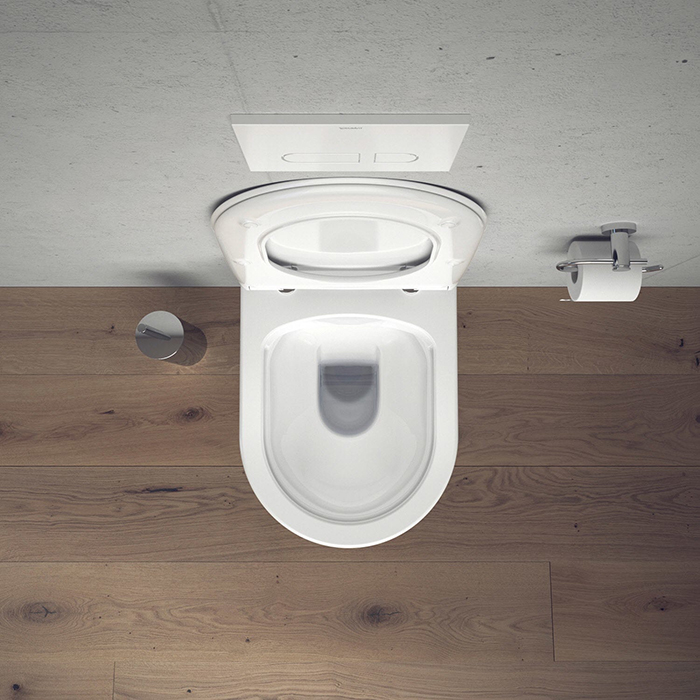 Duravit Soleil by Starck Унитаз 37х48см., подвесной, безободковый, Weiß Hochglanz, HyG, цвет: белый