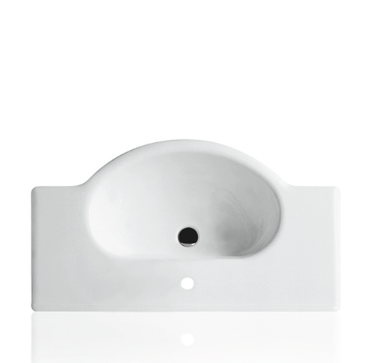 SIMAS Top e lavabi d'arredo Раковина-консоль 90 см, 1 отв., цвет: белый