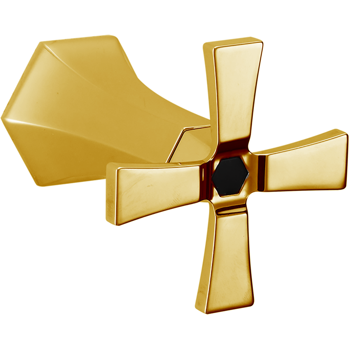 CISAL Cherie Запорный вентиль, цвет: золото/черный