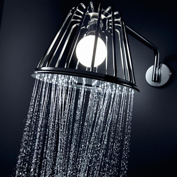 Axor LampShower Верхний душ 1jet, с держателем, цвет: хром