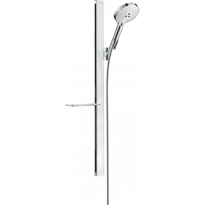 Hansgrohe Raindance Select S 120 Душевой гарнитур 91.5см., с ручным душем, цвет: хром/белый